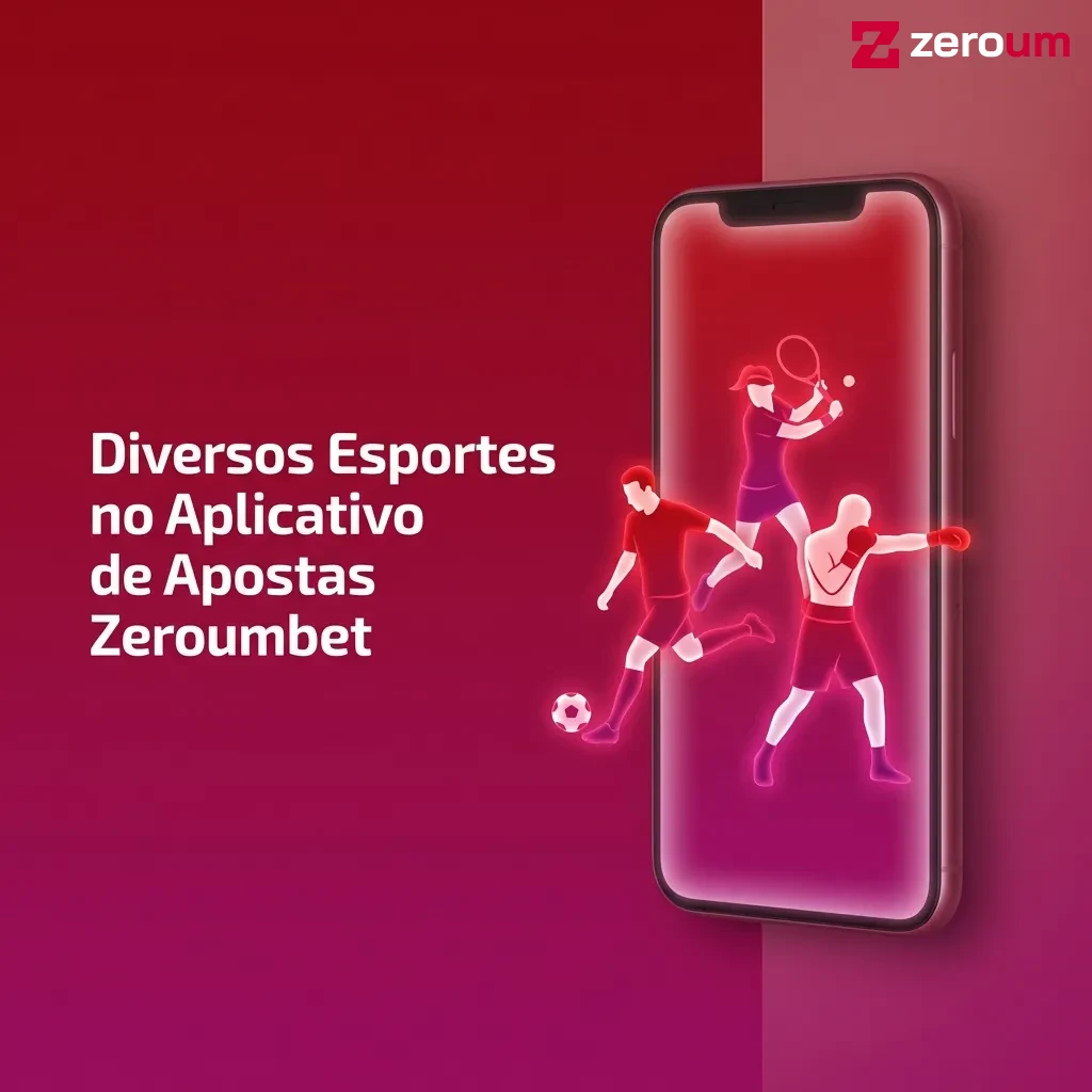 Zeroumbet app showing multiple sports betting options including football, basketball, tennis, esports and live streaming