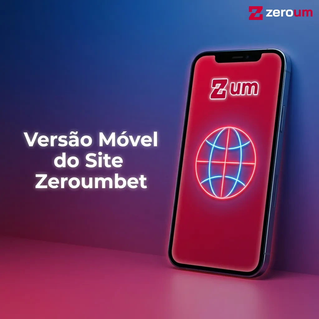 Versão móvel do Zeroumbet acessível em smartphones e tablets sem downloads, oferecendo apostas e cassino pelo navegador