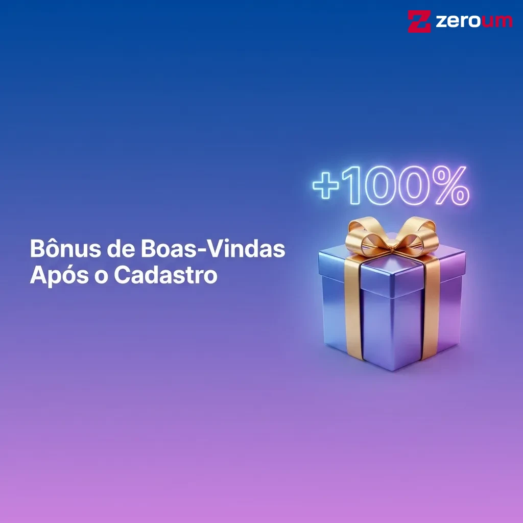 Welcome bonus offer showing R$50 free bet for new users with deposit requirements and wagering conditions table